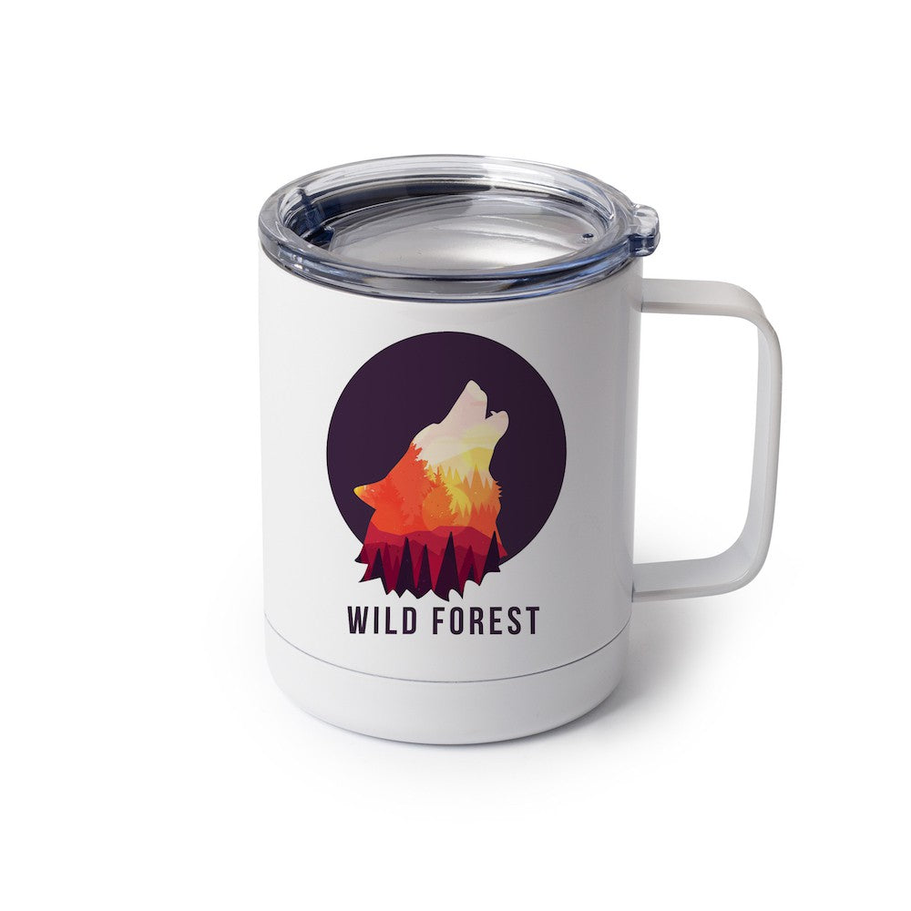 10oz Stainless Steel Coffee Mug